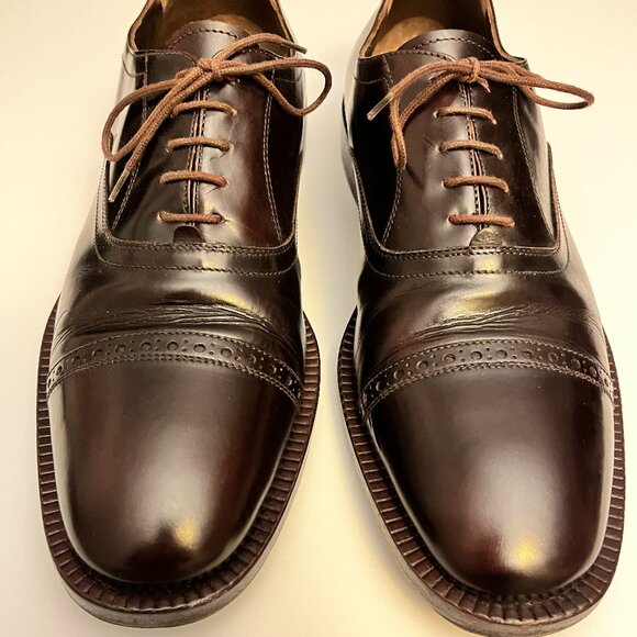 Joan & David Other - Dark Brown Cap Toe Dress Shoe by Joan & David Couture